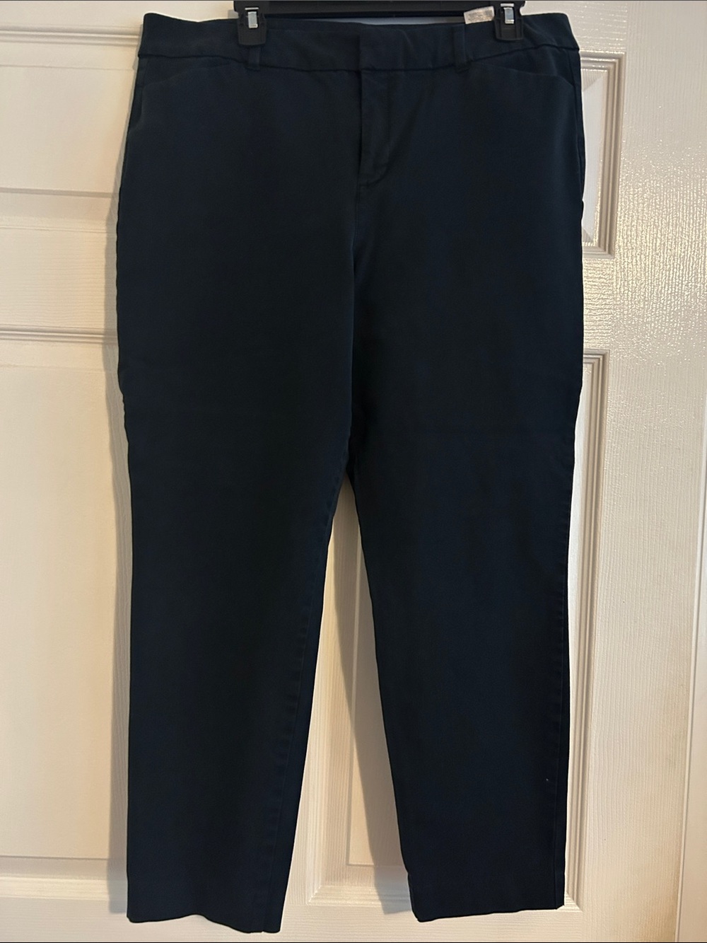 Classic Skinny-Leg Black Pants